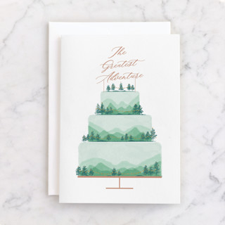 The Greatest Adventure Individual Wedding Greeting Cards