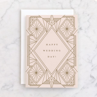 Diamond Sparks Individual Wedding Greeting Cards