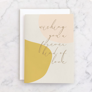 Forever Love Individual Wedding Greeting Cards