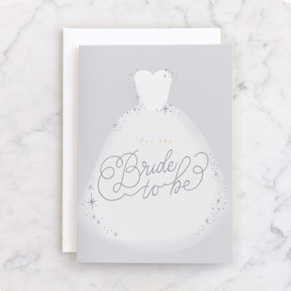 For the Bride to Be Individual Wedding Greeting Cards