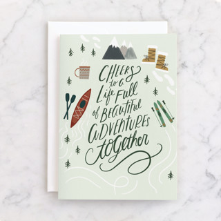 Adventures Individual Wedding Greeting Cards