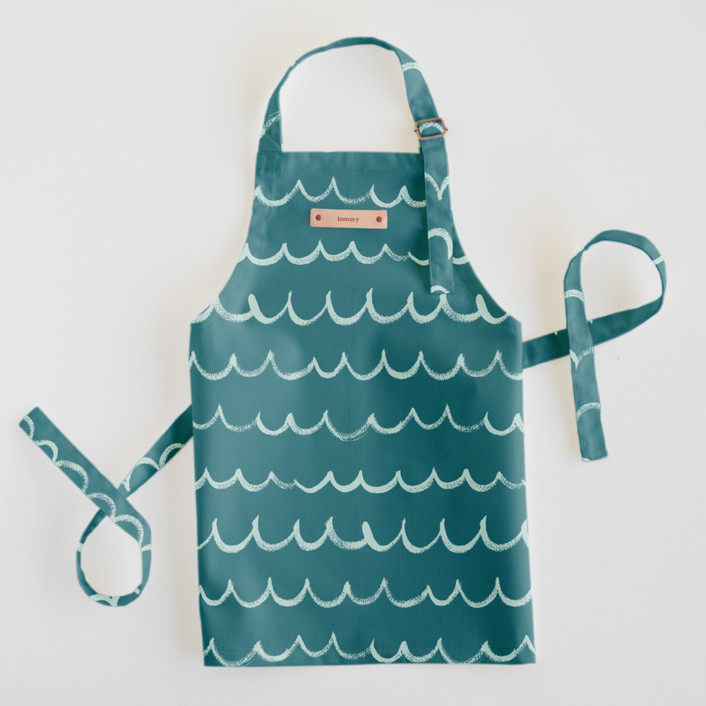 Surf's Up Personalizable Children's Aprons by Shirley Lin Schneider