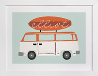 surfboard Children's Art Prints