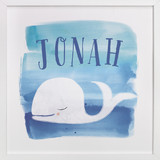 Watercolor Whale Children's Art Prints