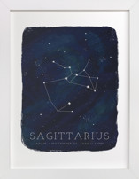 Zodiac Constellation Sagittarius Children's Art Prints