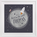 Shoot for the Moon Custom & Commissioned Art