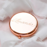 Compact Mirror Engraved B Keepsakes