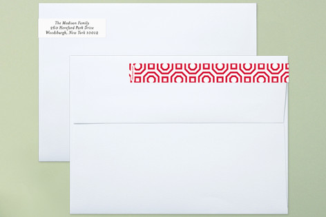 Modern Slant Skinnywrap™ Address Labels