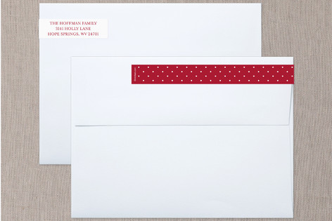 Date Stamp Skinnywrap™ Address Labels