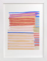 Peach Party One Children's Art Prints