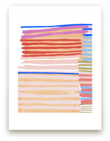 Peach Party One by Katie Craig