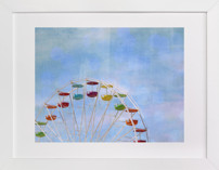 Rainbow ride. Children's Art Prints