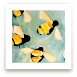 Happy Bees by claire whitehead