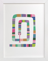 Sssnake Children's Art Prints