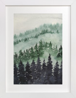 Alaska Pines Children's Art Prints