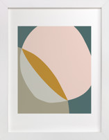 Abstract Overlap Children's Art Prints