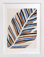 Abstract Palm Leaf Children's Art Prints
