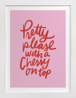 Cherry on Top Children's Art Prints