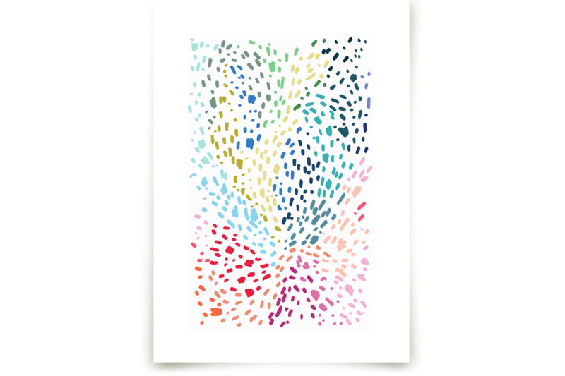 Spots and Dots Children's Art Prints by Katie Craig Minted