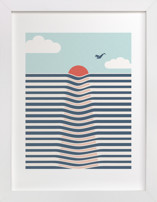 sunrise sunset Children's Art Prints