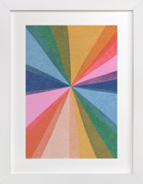 paper kaleidoscope Children's Art Prints