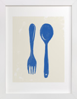 kitchen cutlery Children's Art Prints