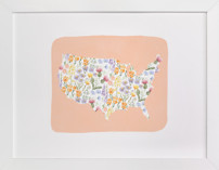 She's a Wildflower Children's Art Prints