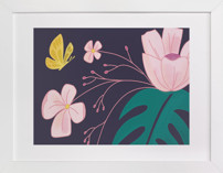 Evening Blooms 2 Children's Art Prints