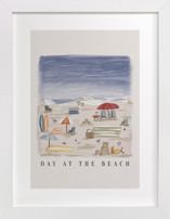 Day at the Beach Children's Art Prints