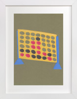 Connect Four Children's Art Prints