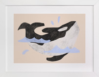 Orca, where are you? Children's Art Prints