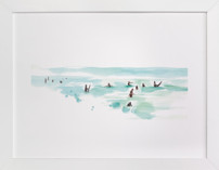 Surf City Children's Art Prints