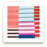 Coral, Blue and Purple... by Katie Craig