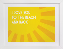 I Love You To the Beach