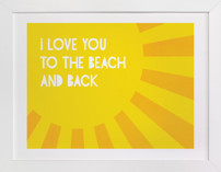I Love You To the Beach