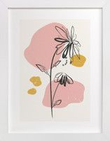 Mod Floral 2 Children's Art Prints