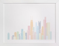 Sky Lines Children's Art Prints