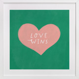 Love Wins Children's Art Prints