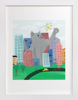 Ahhhh its a Kitty Children's Art Prints