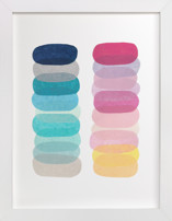 oval totems Children's Art Prints