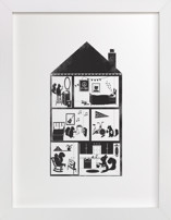 Squirrel House Children's Art Prints