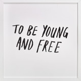 Young and Free Children's Art Prints