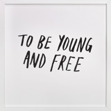 Young and Free Children's Art Prints
