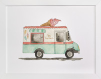 Ice Cream Children's Art Prints