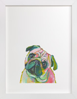 Mr. Pug Children's Art Prints