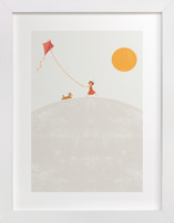 Over the Hill Children's Art Prints