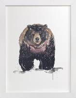 Nature Bear Children's Art Prints