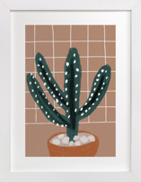 cactus plant Children's Art Prints