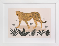 The Cheetah Children's Art Prints