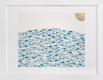 Ocean Abundance Children's Art Prints